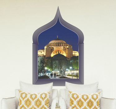 Istanbul 3d duvar vinil sticker - TenStickers