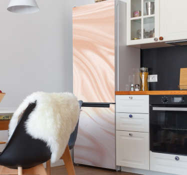 Autocolante para frigorífico Mármore rosa - TenStickers