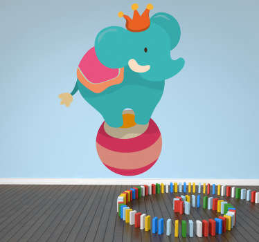 马戏团的大象墙贴 - TenStickers