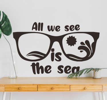 Autocolantes de surf Tudo o que vemos - TenStickers