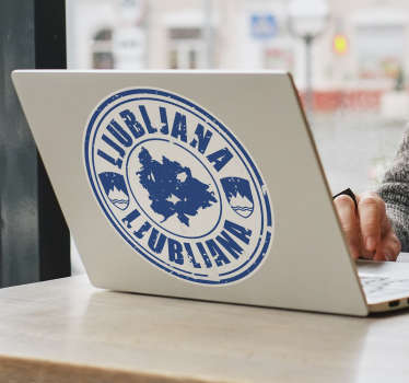 Nalepka vinilca iz ljubljane - TenStickers