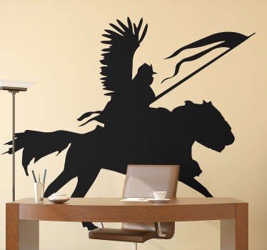 Naklejka ścienna patriotyczna Husaria - TenStickers