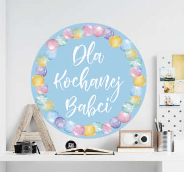 Naklejki na dzień babci - TenStickers