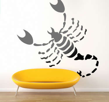 Horoscope Scorpio Wall Sticker - TenStickers