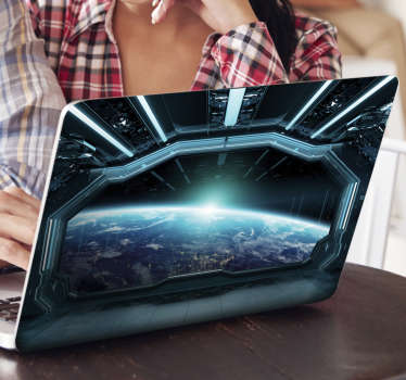 Naklejka na laptopa Ufo - TenStickers