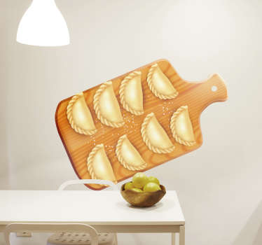 Klistermærke af polsk-dumplings bestik - TenStickers