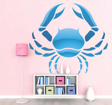 Naklejka znak zodiaku rak - TenStickers