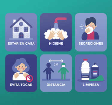 Vinilo recomendaciones para covid-19 - TenVinilo