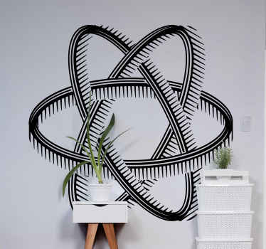 Optical ball wall sticker - TenStickers