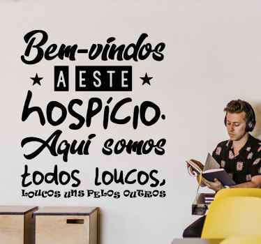 Autocolantes de lar Loucos um pelo outro - TenStickers