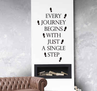 Trapsticker minden utazási motivációs matrica - TenStickers