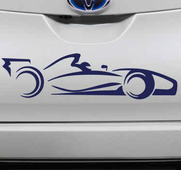 Bolide sportbil vinyl klistermärke - Tenstickers