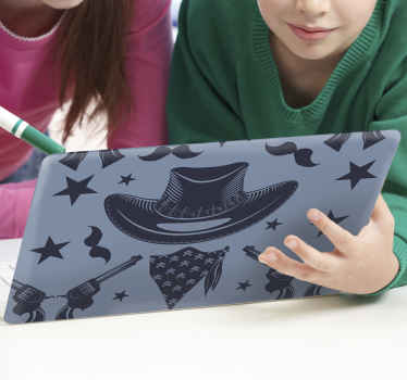 Cowboy accessories laptop skin - TenStickers