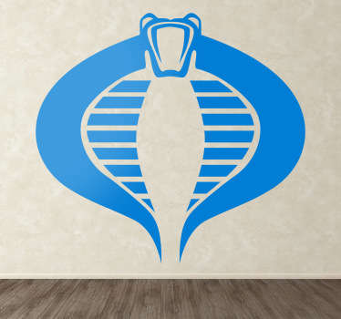 Vinilo decorativo cobra GI Joe - TenVinilo