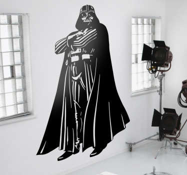 Un sticker spectaculaire du côté obscur d'Anakin Skywalker pour personnaliser votre décoration avec l'un des personnages les plus célèbres de la saga Star Wars.
