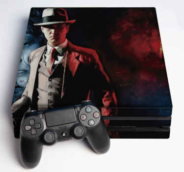 Decore seu console ps4 com uma aparência original e visual no nosso vinil autocolante decorativo ps4 la noire. Feito de alta qualidade e fácil de aplicar.