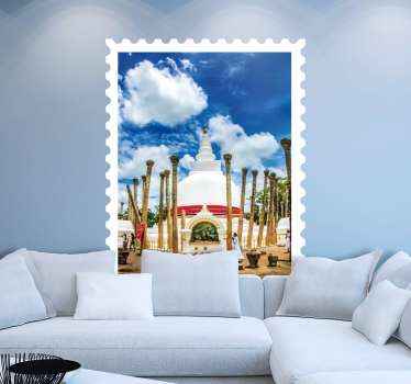 Thuparamaya Dagoba wall sticker - TenStickers