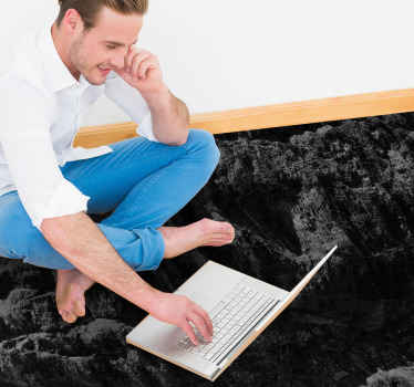 3d útesy a koberec na podlahách hôr - Tenstickers