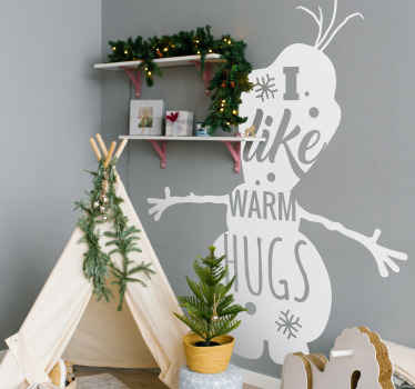 Faça o natal mais especial com esta autocolante de vinil do natal do boneco de neve! Com processos de aplicação e remoção muito fáceis.