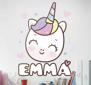 Jednorožec s nálepkou pohádky - TenStickers