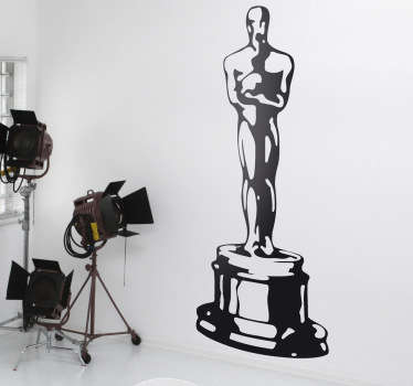 Sticker decorativo premio Oscar - TenStickers