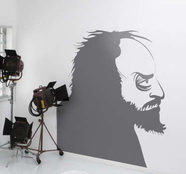 유명한 뉴욕 감독의 시네마 테마 벽 스티커, 시계 태엽 오렌지 또는 우주의 2001 오디세이.