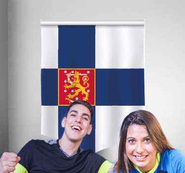 Suomen lippu ja aseet Lipputarra - Tenstickers