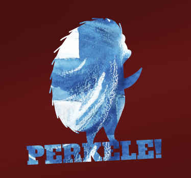 Kiroava siili suomi muut tekstit seinätarra - Tenstickers