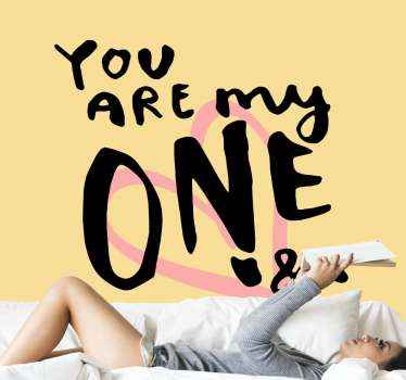 My one and only furniture sticker - TenStickers