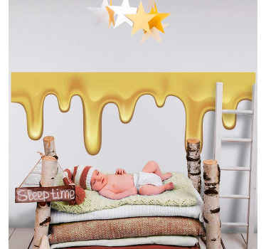 Dripping honey laptop skins - TenStickers