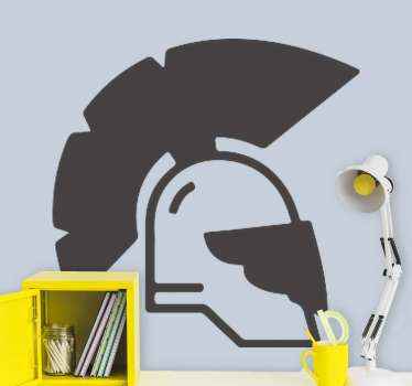 αυτοκόλλητα χαρακτήρα κράνος στρατιώτη - TenStickers