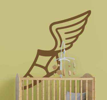 αυτοκόλλητα με χαρακτήρα σανδάλου - TenStickers