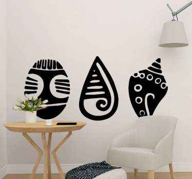 Pegatina para coche Arte ancestral de ecuador - TenVinilo