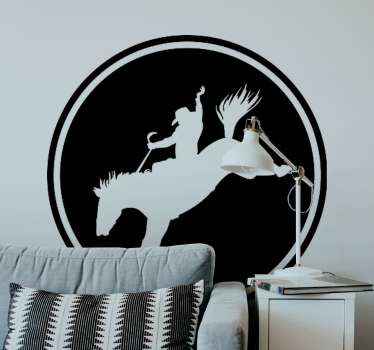 Pegatina para coche Montubio - TenVinilo