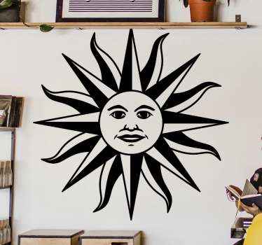 Pegatina bandera sol de Uruguay - TenVinilo