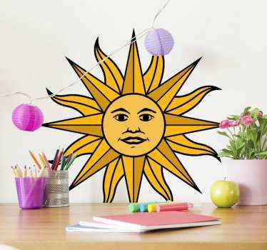 Pegatina bandera Sol de uruguay - TenVinilo