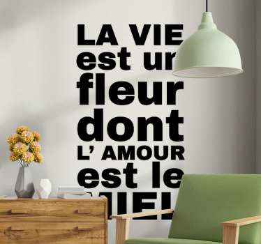 Sticker Motivation Citation de miel - TenStickers