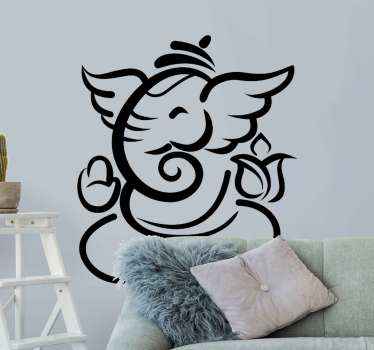 Ganesha elephant Politics Stickers - TenStickers