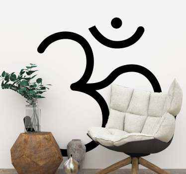 Om symbol Politics Stickers - TenStickers