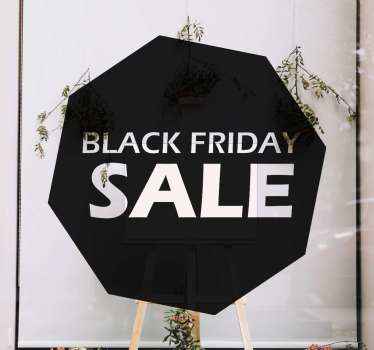 Black Friday tag black friday decal - TenStickers