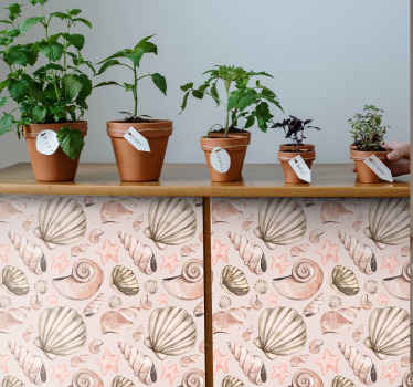 Nalepka za pohištvo iz školjk - TenStickers