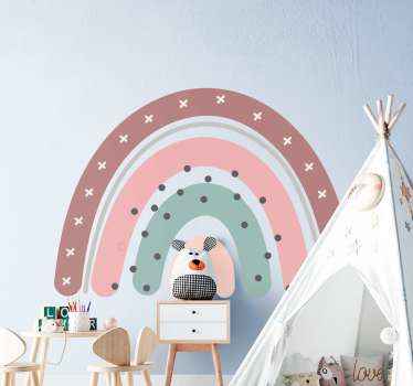 Vinilo Arcoiris de arte moderno - TenVinilo