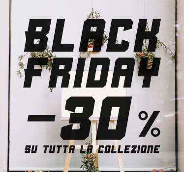pellicola adesiva per vetri Black friday 30% di sconto su tutto - TenStickers