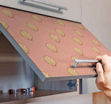 συμμετρικό decal επίπλων κοχυλιών - TenStickers