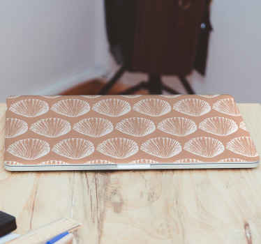 Shell Pattern Design laptop skin - TenStickers