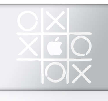 Sticker décoratif Morpion pour Mac - TenStickers