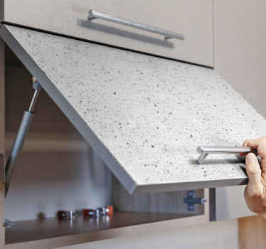 Vinilo para muebles de piedra con puntos - TenVinilo