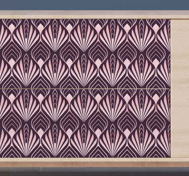 αφηρημένα σχήματα παλάμης από τριαντάφυλλο επίπλων - TenStickers