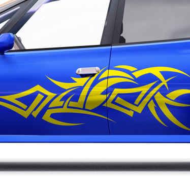 Tribal decoration Car Sticker - TenStickers
