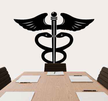 Wandtattoo Gesundheit caduceus-symbol-grafik - TenStickers